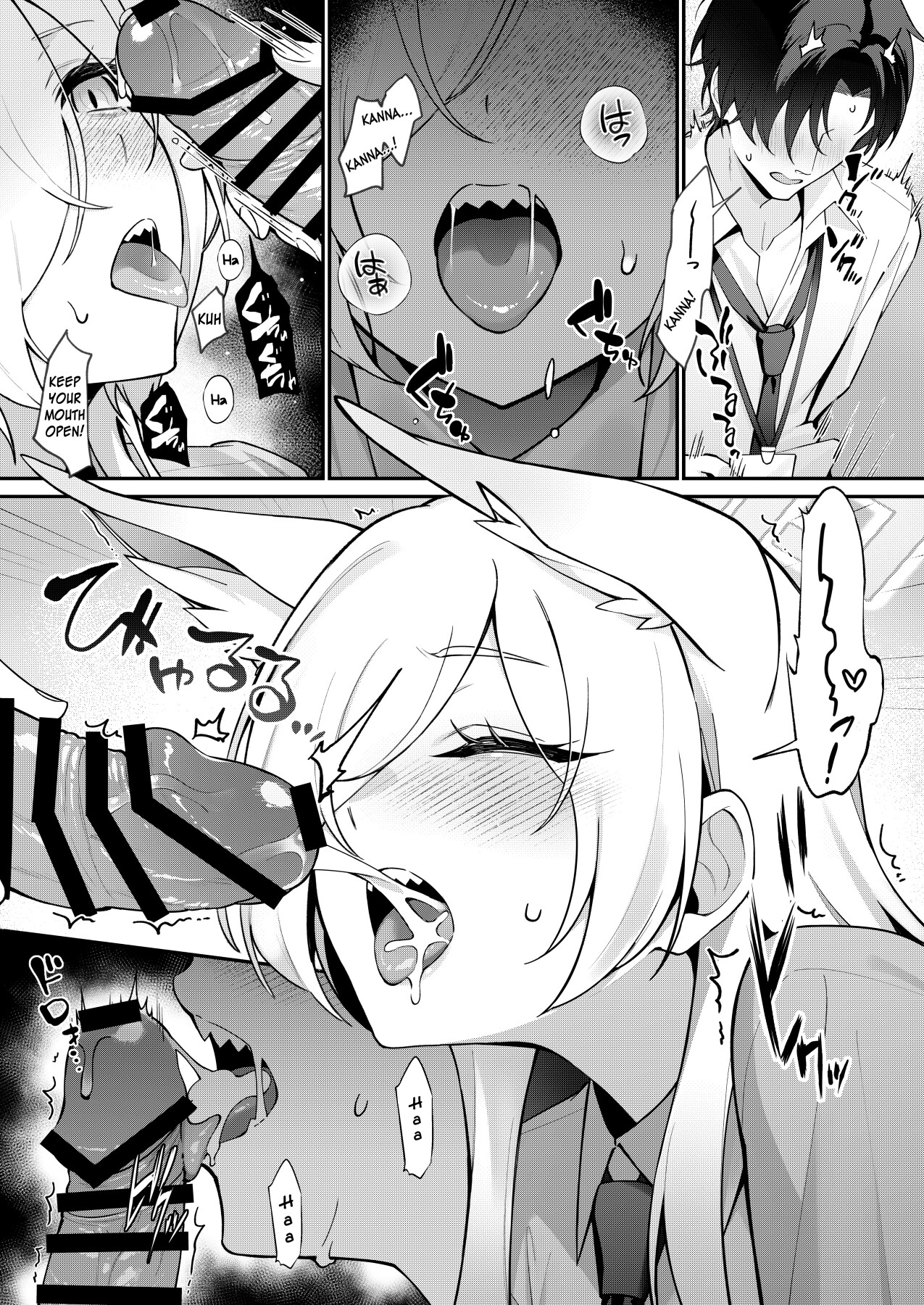 Hentai Manga Comic-Share a secret with Kanna-Read-10